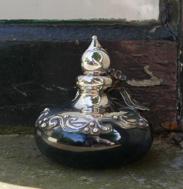 vintage parfumflesje zilveren montuur Culag beschikbaar voor biedingen