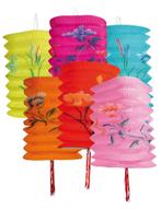 Lampionnen gekleurd met stok chinese japanse stokje lampion, Ophalen of Verzenden, Nieuw, Versiering, Overige