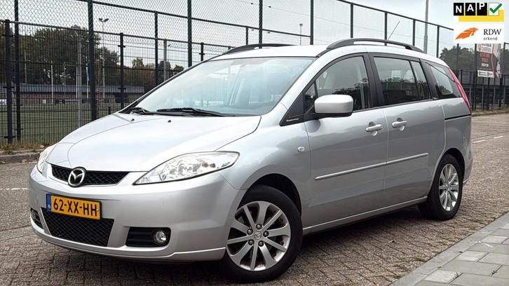 Mazda 5 1.8 Luxury Edition LPG/APK/AIRCO 7P, Auto's, Mazda, Bedrijf, Te koop, ABS, Airbags, Airconditioning, Boordcomputer, Centrale vergrendeling