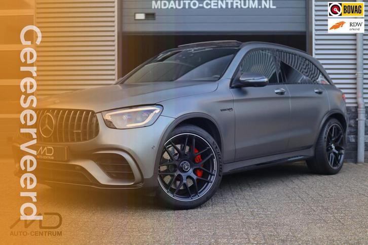 Mercedes-Benz GLC-klasse AMG 63 S 4MATIC+| Matgrijs| Vol, Auto's, Mercedes-Benz, Bedrijf, Te koop, GLC, 360° camera, 4x4, ABS
