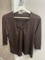 Frank Walder dames top bruin maat 42, Kleding | Dames, Tops, Ophalen of Verzenden, Zo goed als nieuw, Maat 42/44 (L), Bruin