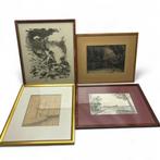 Lot diverse kunstwerken (4x), Antiek en Kunst, Ophalen of Verzenden