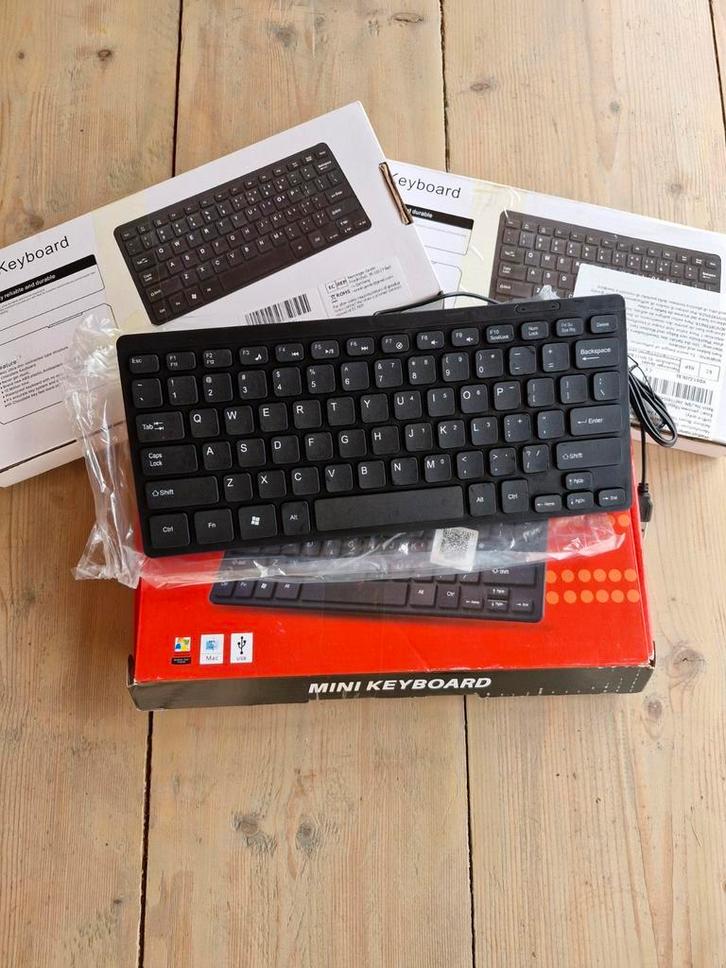 Mini USB toetsenbord, Computers en Software, Toetsenborden, Nieuw, Ophalen of Verzenden