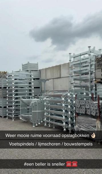 Stapelbok / Opslagbokken / Stapelrack - Opslag steiger  beschikbaar voor biedingen