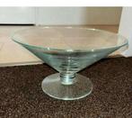 Glazen Schaal glas, Huis en Inrichting, Woonaccessoires | Schalen en Manden, Ophalen of Verzenden, Zo goed als nieuw, Glas