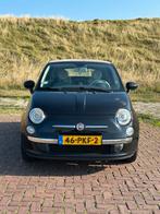 Fiat 500 C 1.2 Launge AUT 2011 Zwart/Beige, Parkeersensor, 4 cilinders, Zwart, Origineel Nederlands