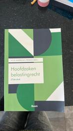 Hoofdzaken belastingrecht, Ophalen of Verzenden, Gelezen