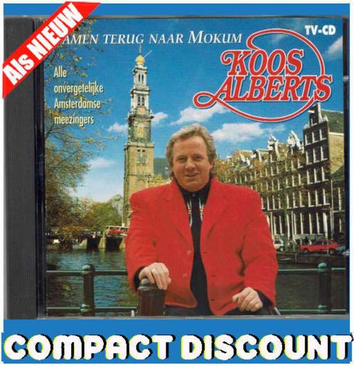 CD Koos Alberts – Samen Terug Naar Mokum / Amsterdam medley, Cd's en Dvd's, Cd's | Nederlandstalig, Zo goed als nieuw, Levenslied of Smartlap