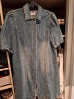 Nieuwe spijkerjurk met pofmouwtjes - Maat L, Kleding | Dames, Blauw, Maat 42/44 (L), Nieuw, Ophalen of Verzenden