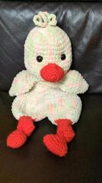 Eend/ kuiken knuffel chenille garen, Kinderen en Baby's, Speelgoed | Knuffels en Pluche, Ophalen of Verzenden, Nieuw, Overige typen