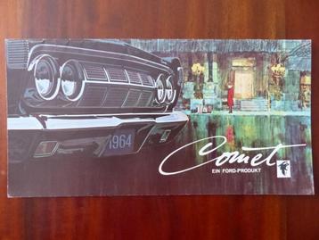 Mercury Comet 1964 brochure NL beschikbaar voor biedingen