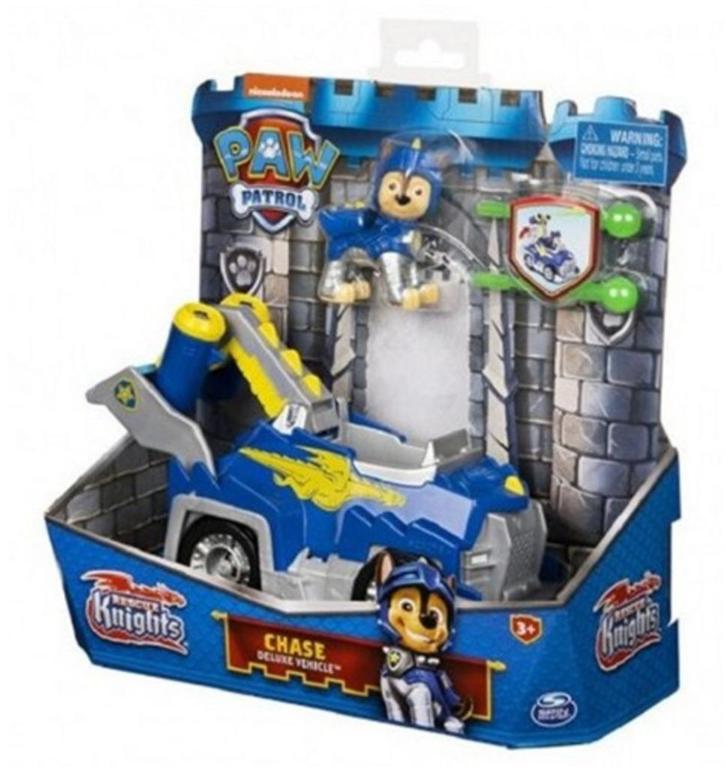 Paw Patrol: Rescue Knights: Deluxe Vehicle Chase, Kinderen en Baby's, Speelgoed | Speelgoedvoertuigen, Nieuw, Ophalen of Verzenden