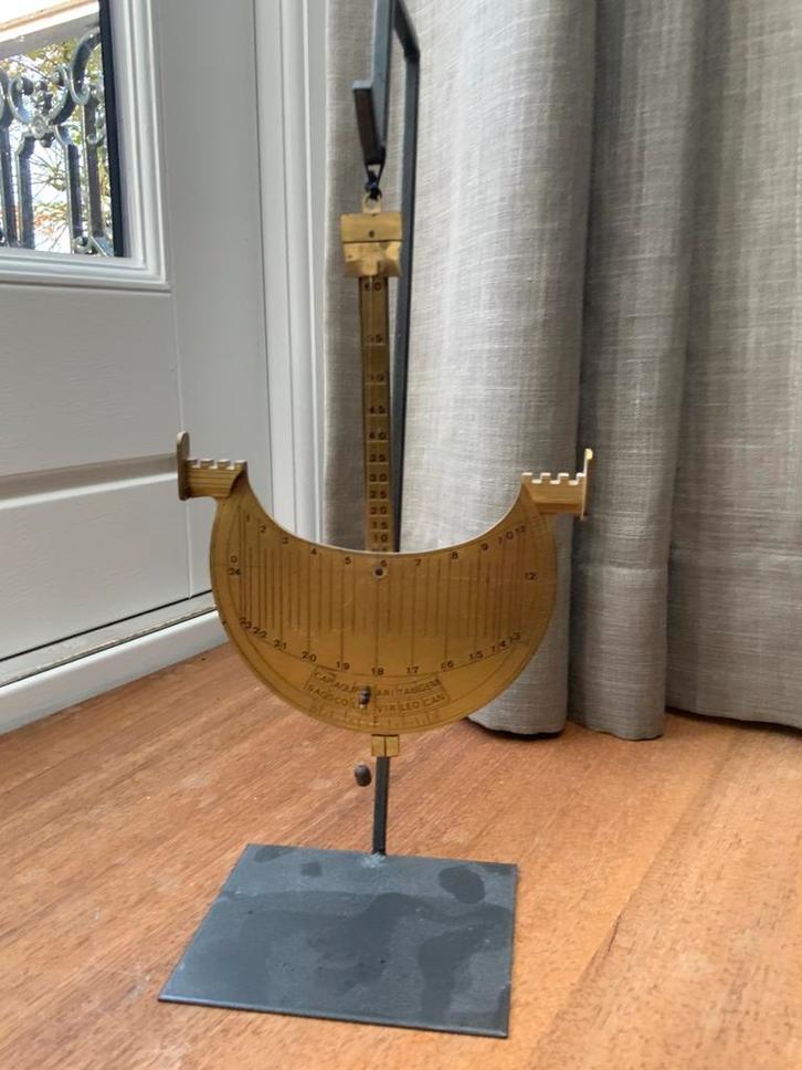 Antieke Martieme Zonnewijzer Venetië Navicula de Venetiis, Antiek en Kunst, Antiek | Gereedschap en Instrumenten, Ophalen of Verzenden