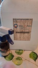 Jerrycan waterstofperoxide 3%, Ophalen