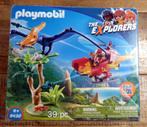 PLAYMOBIL Dinos Helikopter met Pteranodon - 9430 met doos, Ophalen of Verzenden, Zo goed als nieuw, Complete set