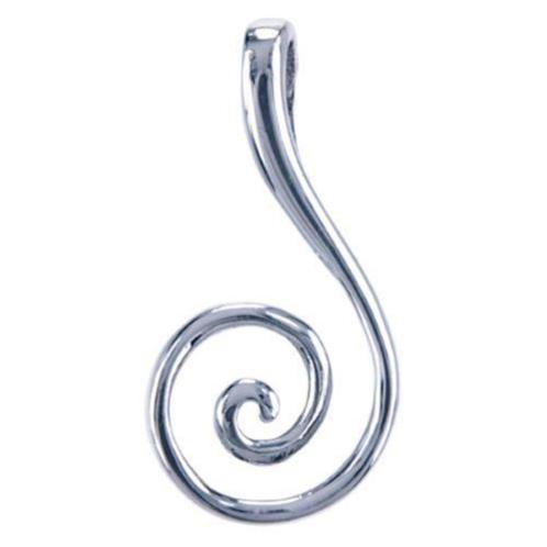 Spiraal hanger van zilver, Sieraden, Tassen en Uiterlijk, Kettinghangers, Nieuw, Zilver, Zilver, Kruis of Symbool, Ophalen of Verzenden