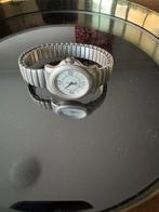 Esprit silver colour round watch with flexible strap, Sieraden, Tassen en Uiterlijk, Horloges | Dames, Staal, Staal, Ophalen of Verzenden