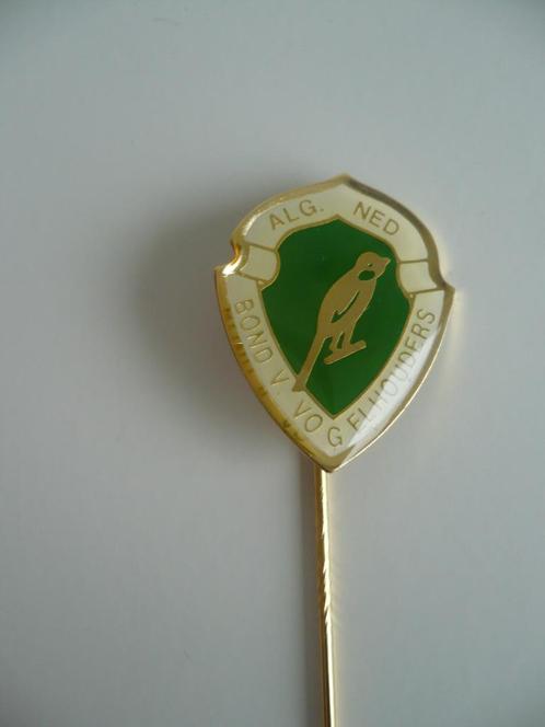 Speldje vogelhouders., Verzamelen, Speldjes, Pins en Buttons, Zo goed als nieuw, Speldje of Pin, Dier of Natuur, Ophalen of Verzenden