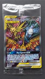Zapdos Moltres Articuno GX SM210 Blackstar Promo, Ophalen of Verzenden, Zo goed als nieuw, Losse kaart