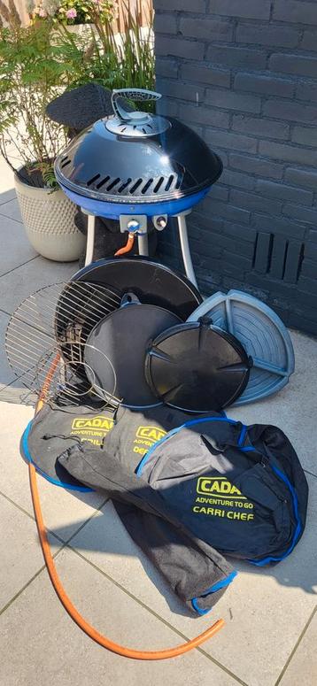 Zeer uitgebreide cadac skottelbraai  beschikbaar voor biedingen