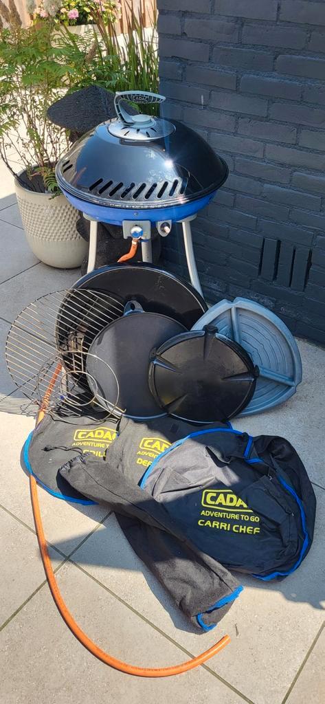 Zeer uitgebreide cadac skottelbraai, Caravans en Kamperen, Kampeeraccessoires, Zo goed als nieuw, Ophalen of Verzenden