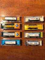 Acht koelwagons, Hobby en Vrije tijd, Modeltreinen | N-Spoor, Overige merken, Gebruikt, Gelijkstroom, Wagon