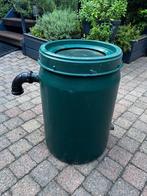 Groen kunststof vat / Drukfilter 35 liter, Tuin en Terras, Regentonnen, Minder dan 75 liter, Ophalen, Gebruikt, Kunststof