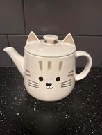 Leuke HEMA theepot kat, Huis en Inrichting, Ophalen of Verzenden, Gebruikt