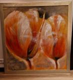 Schilderij van tulpen, Ophalen