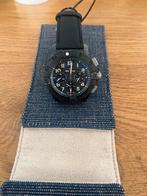 Breitling Avenger B01 Chronograph44 night mission:+ garantie, Overige materialen, Leer, Breitling, Polshorloge