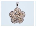 Prachtige wit gouden hanger, 14 kr met 💎certificaat, Overige voorstellingen, Verzenden, Wit, Nieuw