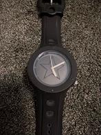 Converse Horloge  - Zwart - In Goede Staat, Overige merken, Staal, Polshorloge, Kunststof