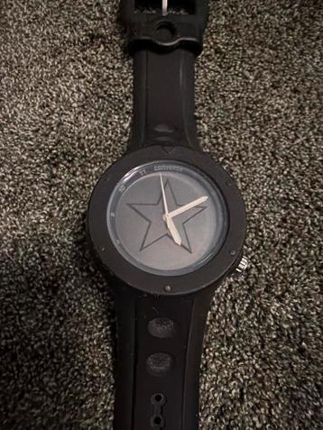 Converse Horloge  - Zwart - In Goede Staat beschikbaar voor biedingen