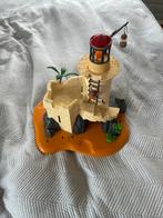 Playmobil Piraten Eiland met Vuurtoren, Kinderen en Baby's, Speelgoed | Playmobil, Ophalen of Verzenden, Zo goed als nieuw, Complete set