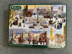 Falcon Puzzel - Winter in Londen - 1000 Stukjes, Ophalen of Verzenden, Zo goed als nieuw, Legpuzzel