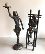Astrid Veldhuyzen Koppen bronzen beeld brons sculptuur kunst, Antiek en Kunst, Ophalen of Verzenden