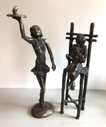 Astrid Veldhuyzen Koppen bronzen beeld brons sculptuur kunst beschikbaar voor biedingen