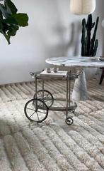 Zeer unieke bar cart - Mid-Century, Vintage, Neo-Classical, Ophalen of Verzenden