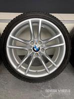 18” originele BMW M2 F87 640M velgen + winterbanden 5x120, Auto-onderdelen, 18 inch, Gebruikt, Banden en Velgen, 235 mm