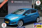 Ford Fiesta 1.0 EcoBoost Titanium X|101Pk|5Drs|Navi|Camera, Voorwielaandrijving, Gebruikt, Zwart, Blauw