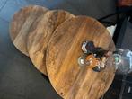 Ronde salontafel goossens, Ophalen, 50 tot 100 cm, Rond, 50 tot 100 cm