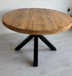 Ronde eettafel, Huis en Inrichting, Ophalen, 100 tot 150 cm, Rond, Zo goed als nieuw