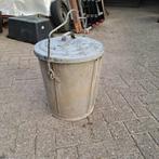 Metalen vuilnisemmer, Ophalen, Gebruikt
