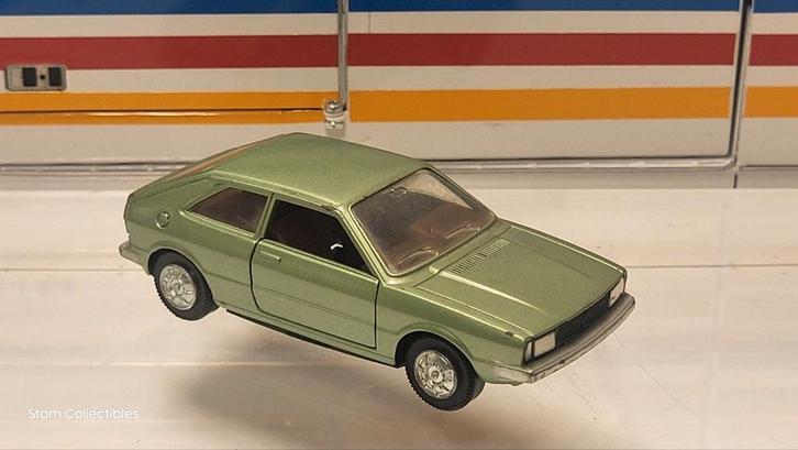 Pilen Volkswagen Scirocco MK1 Green Metallic Made in Spain, Hobby en Vrije tijd, Modelauto's | 1:43, Zo goed als nieuw, Auto, Overige merken