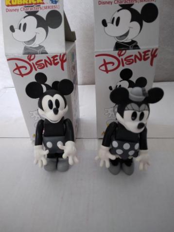 vintage Disney Kubrick Mickey en Minnie figuren nieuw 1992 ! beschikbaar voor biedingen
