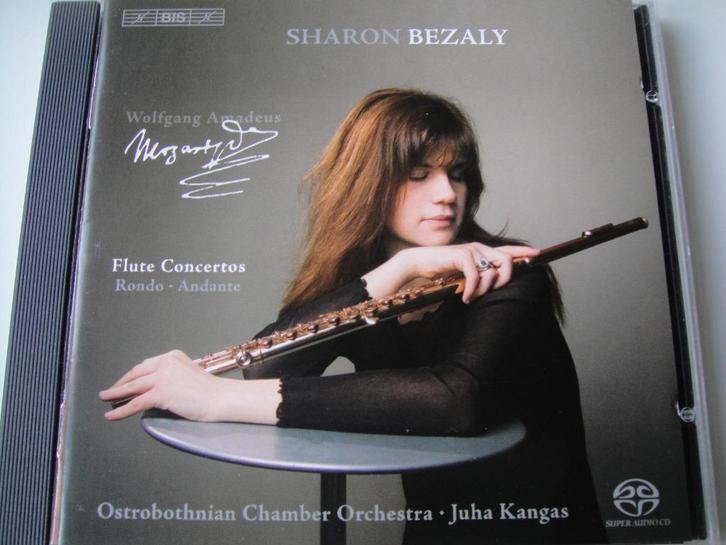 SHARON BEZALY Mozart flute concertos SACD BIS, Cd's en Dvd's, Cd's | Klassiek, Gebruikt, Orkest of Ballet, Classicisme, Ophalen of Verzenden