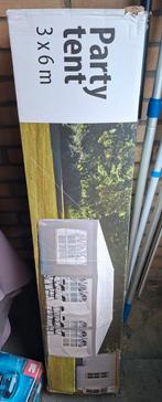 Partytent 3x6 nieuw, Tuin en Terras, Partytenten, Ophalen, Partytent, Minder dan 4 meter, Nieuw