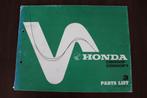 Honda CB550 F F1 1976 motorcycle parts list  CB 550 four, Ophalen of Verzenden, Honda