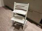 Stokke Tripp Trapp | Topstaat | Beugel | Wit | Super Strak!, Ophalen, Zo goed als nieuw, Meegroeistoel, Gordel(s)