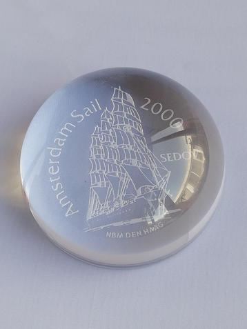 Presse papier Amsterdam Sail 2000 SEDOV beschikbaar voor biedingen